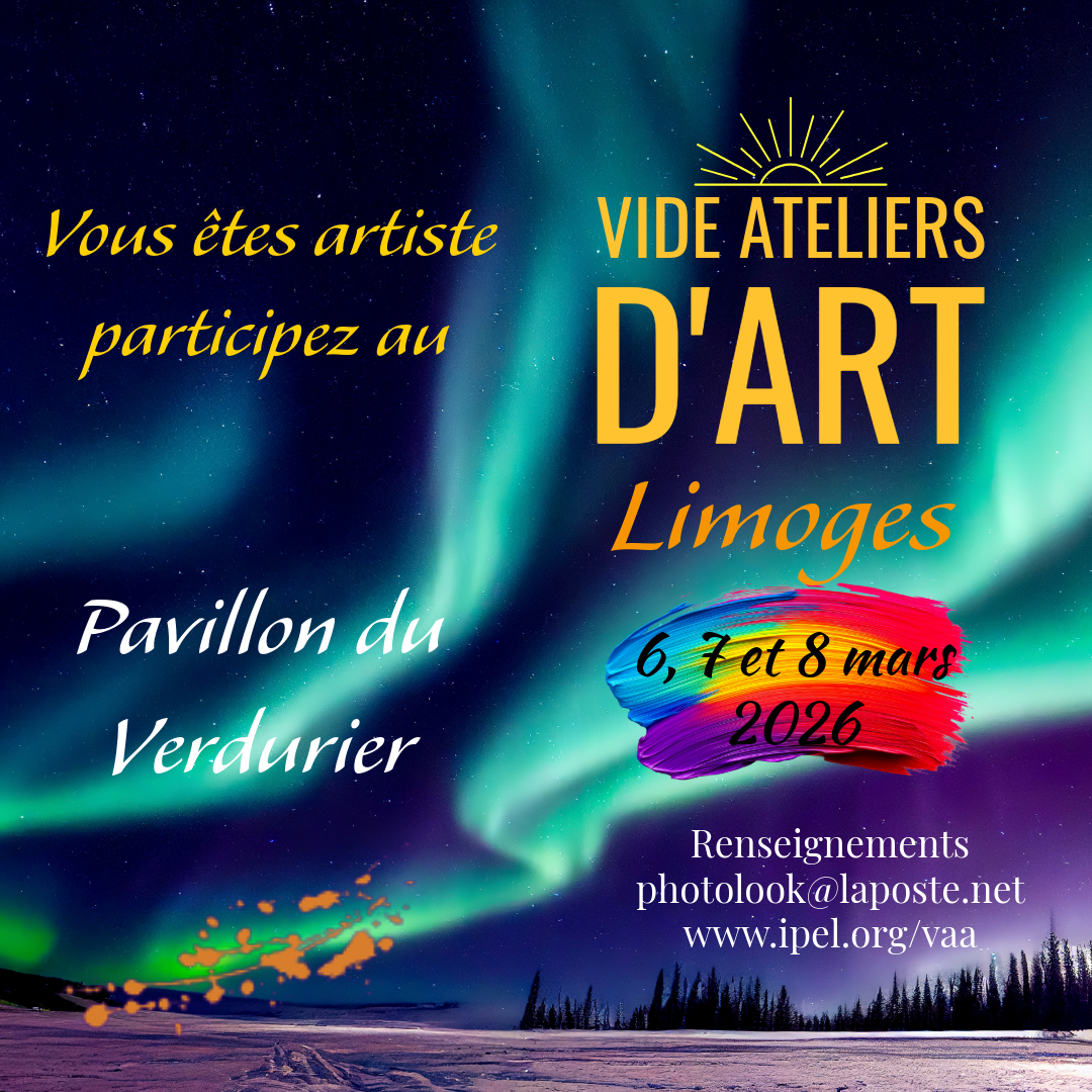 Vide Ateliers d'Art 2026 Limoges